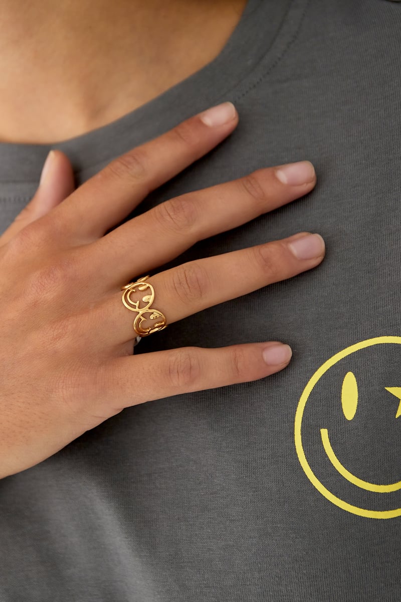 Oh Happy Day-Ring – Goldfarbe - Goldfarbefarbe