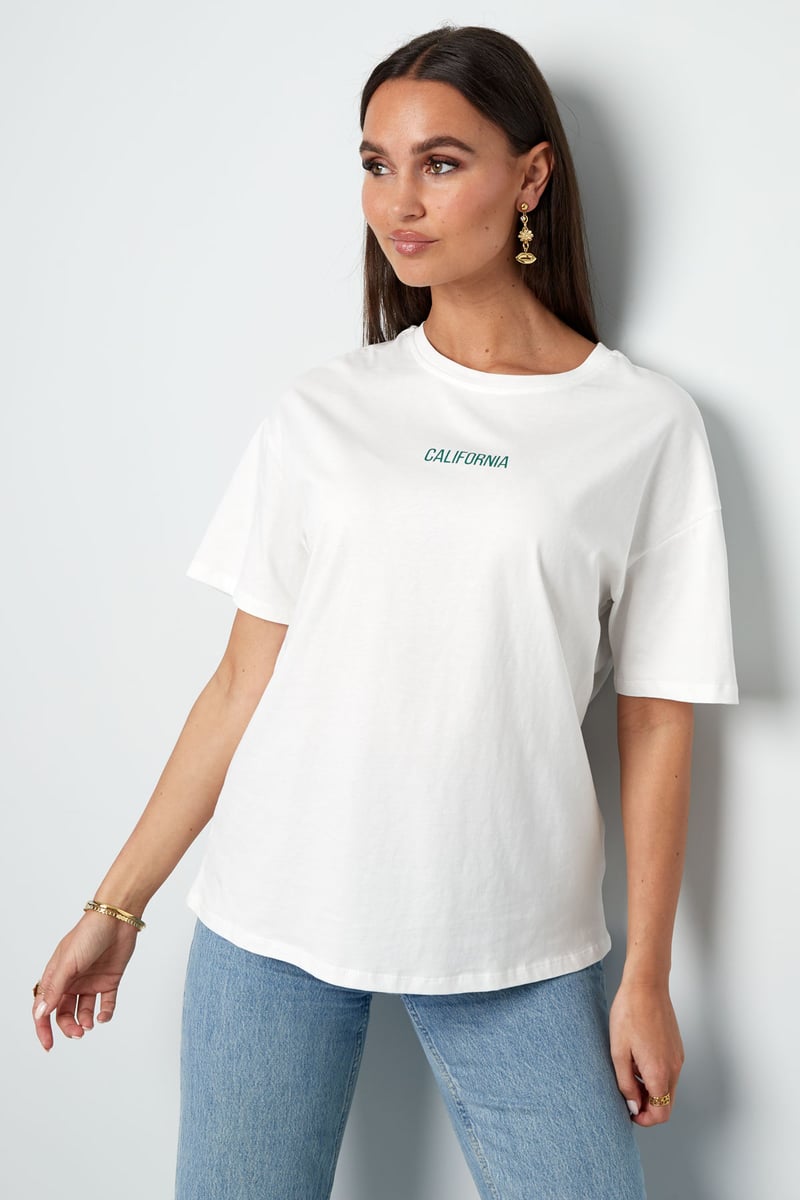 Kalifornien T-Shirt - weiß