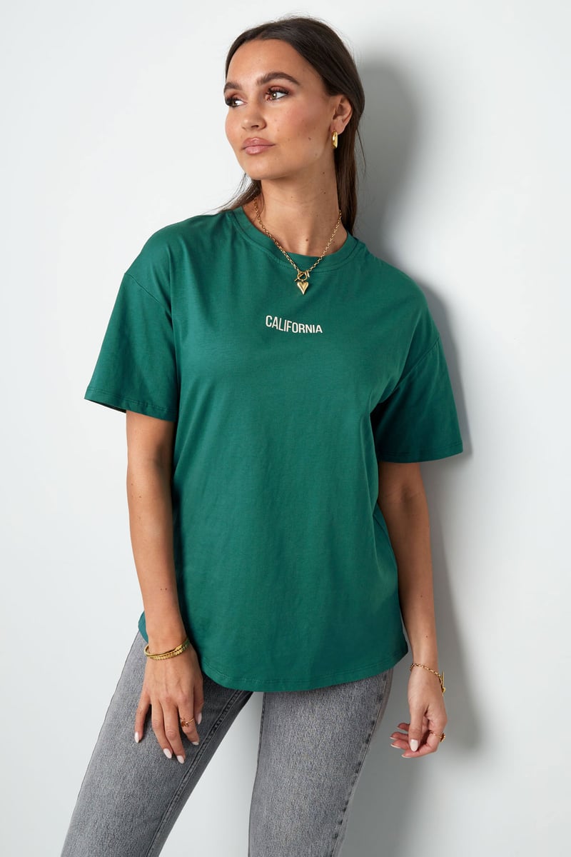 Kalifornien T-Shirt - weiß