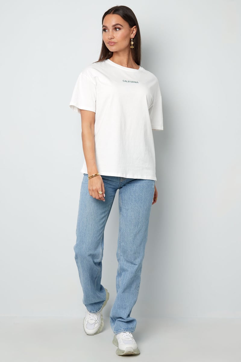 Kalifornien T-Shirt - weiß