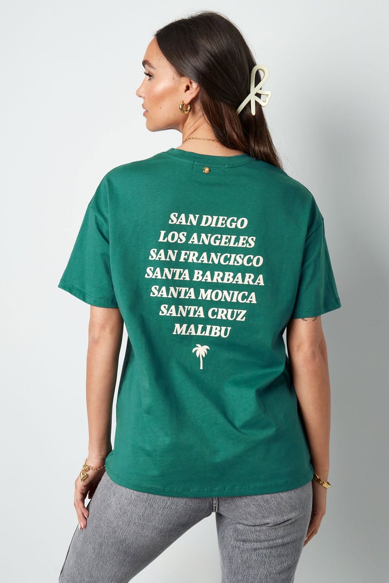 Kalifornien T-Shirt - weiß