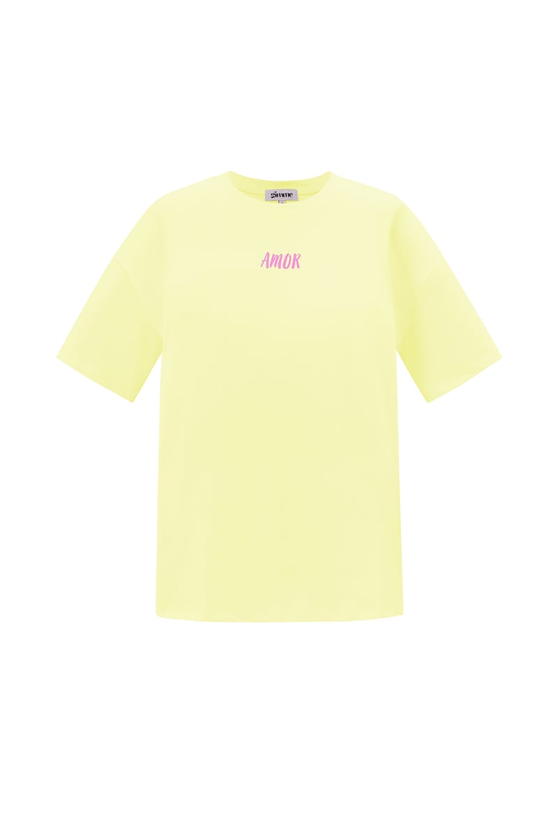 Oversize-T-Shirt „Amor por el mar“