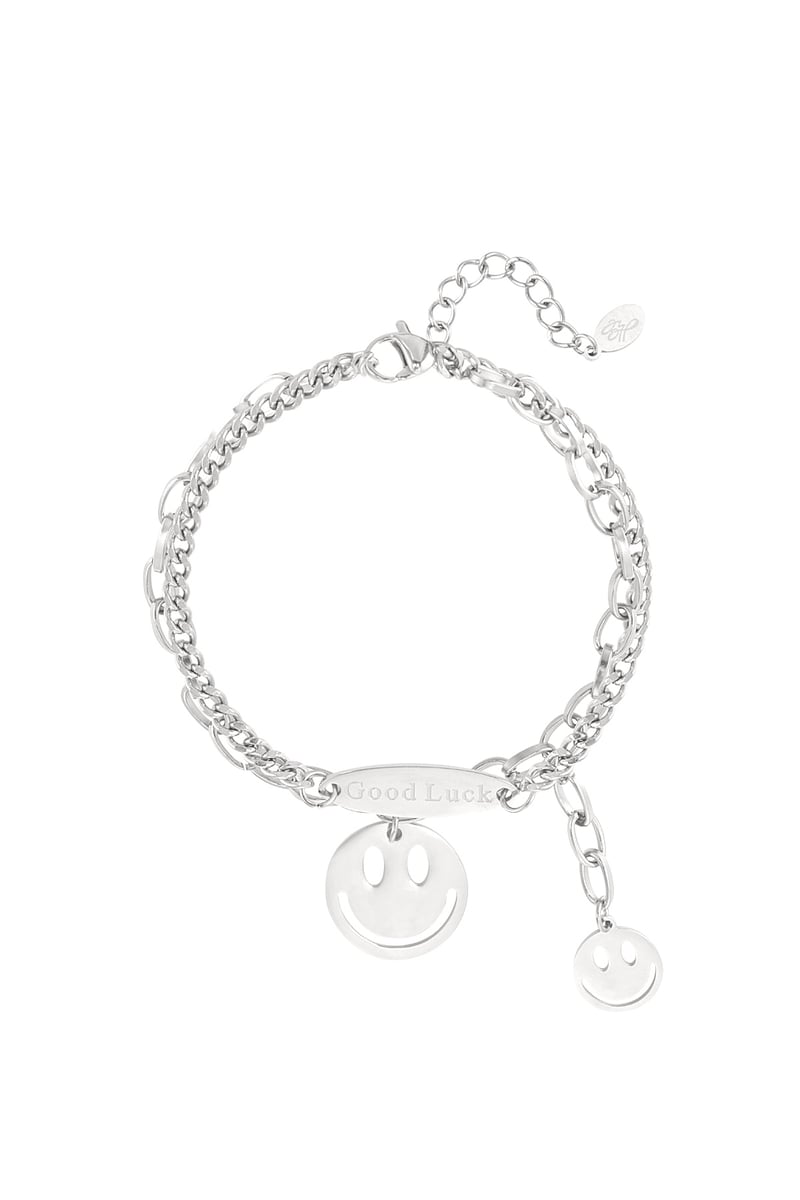 Viel Glück Smiley Armband 