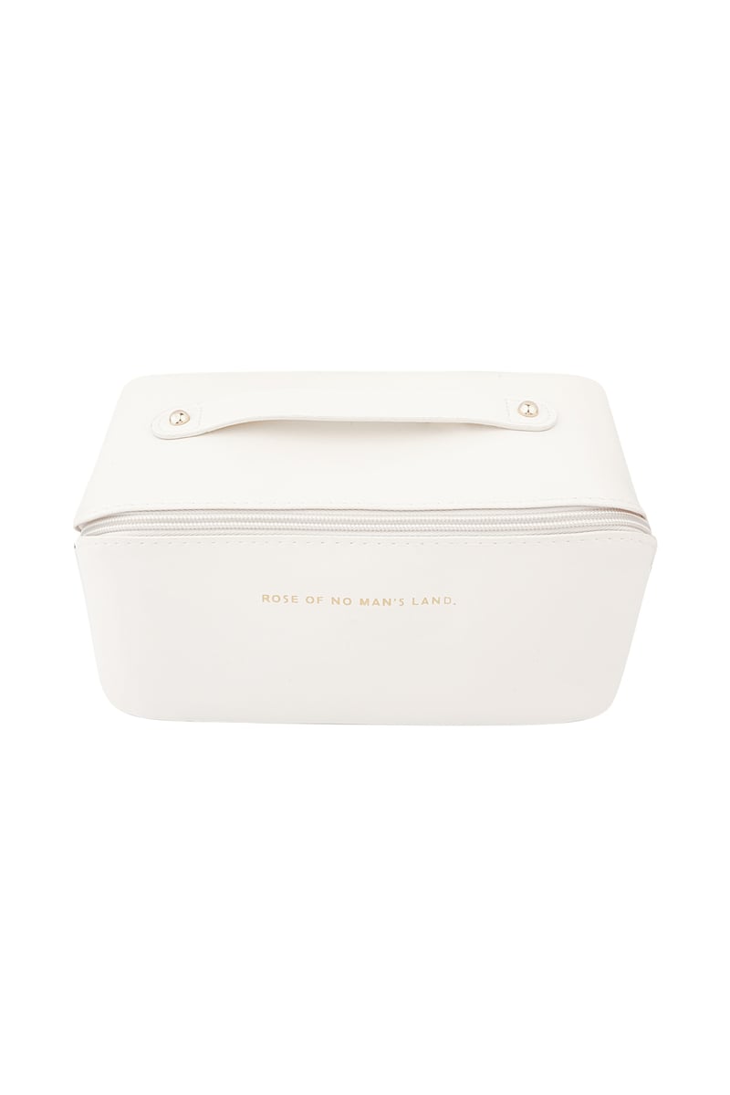 Basic Make-up Tasche aus PU-Leder - groß