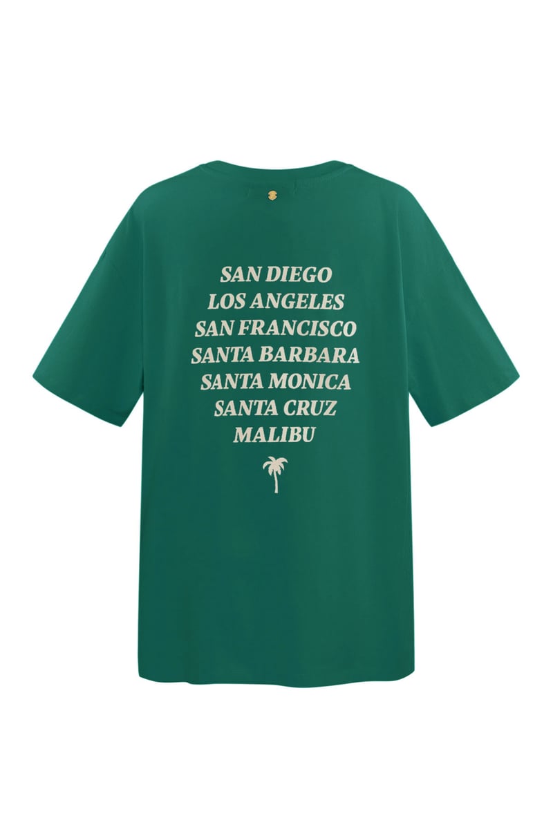 Kalifornien T-Shirt - weiß