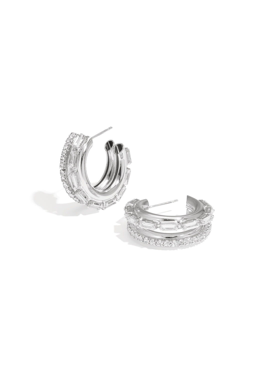 Eisen Creolen Kreis Elegante Weihnachten Luxuriöse Serie Damen Schmuck