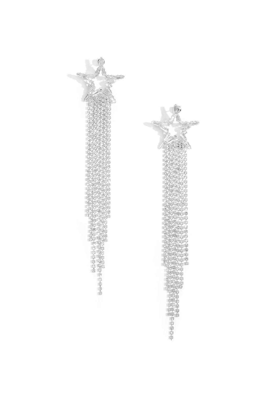 Kupfer Baumeln Ohrringe Stern Elegante Weihnachten Luxuriöse Serie frauen schmuck