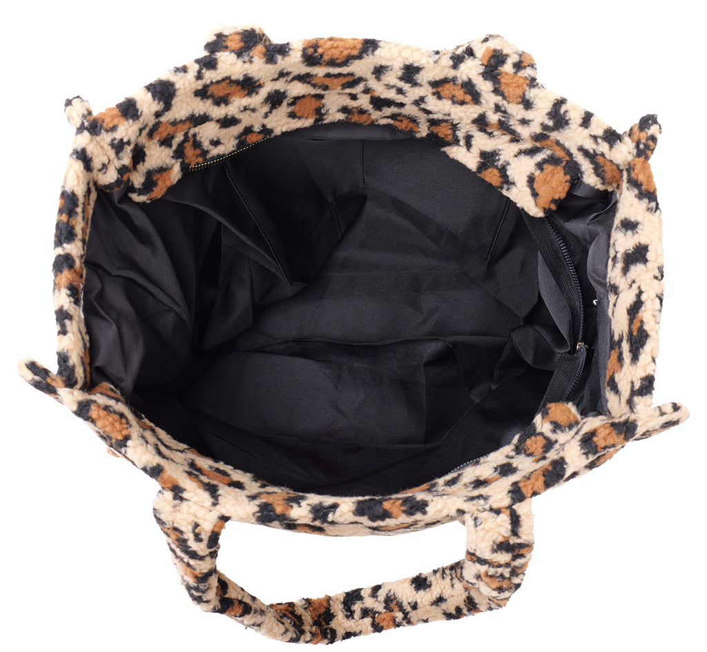 Shopper Bag Teddy  Leopard