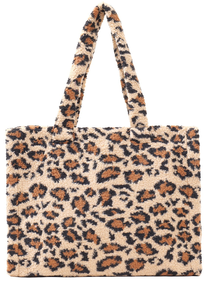 Shopper Bag Teddy  Leopard