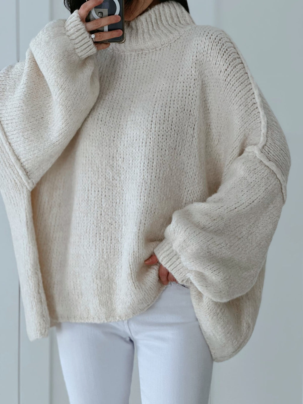 Oversize Pullover -One Size Made in Italy 12289