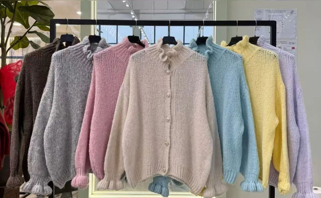 Strickjacken VIRA - Made in Italy Onesize